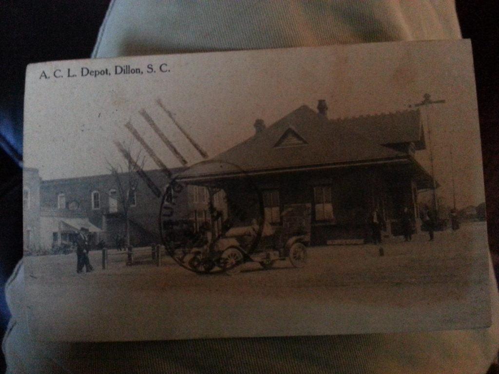 ACL DEPOT Dillion SC RPPC PHOTO