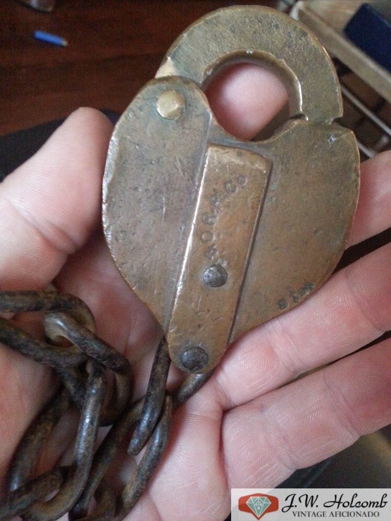 BO Railroad Vintage Switch Lock