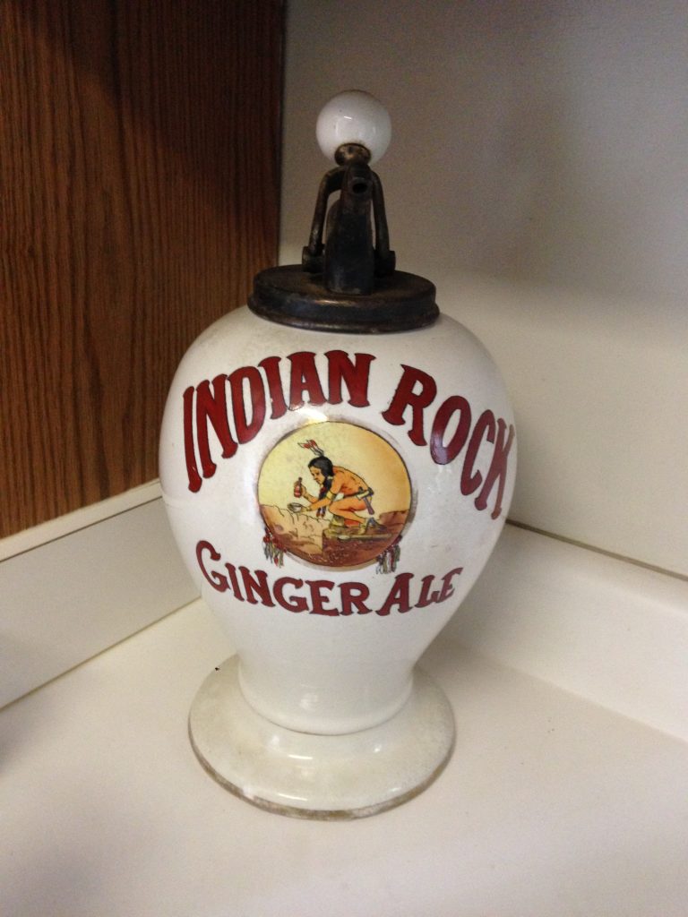Indian Rock Ginger Ale Syrup Dispenser