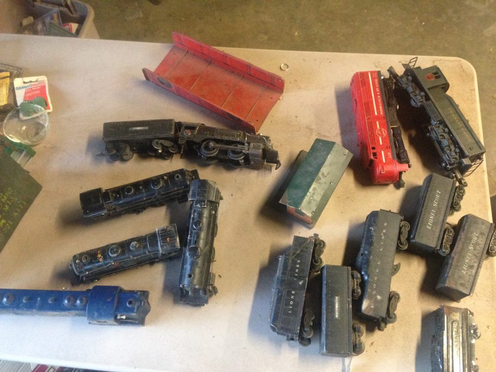 Metal Pre War Lionel Trains and More