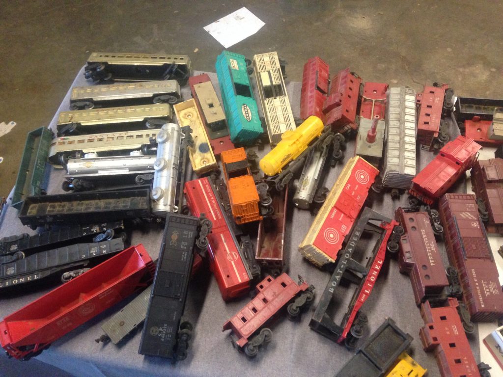 Old Lionel Train Collection