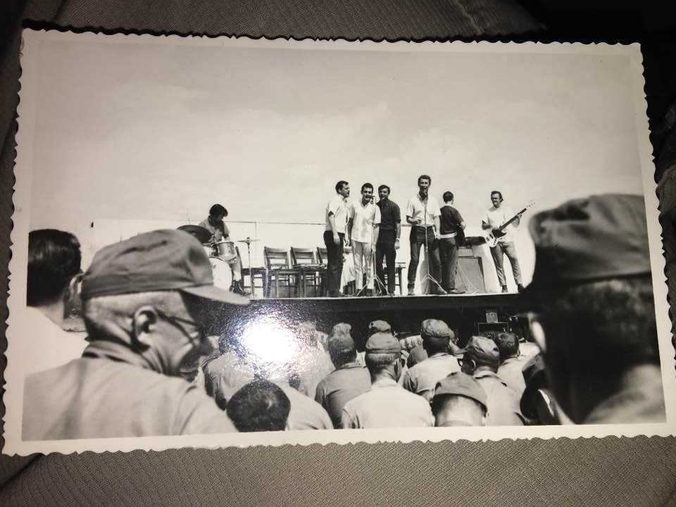 Bob Hope Show Photo In Vietnam War Zone